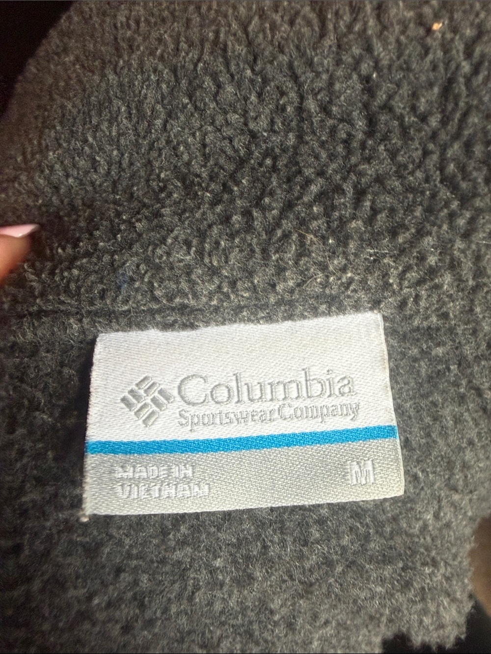 Columbia Women's Charcoal Gray Teddy Fleece Jacket - Picture 6 of 7
